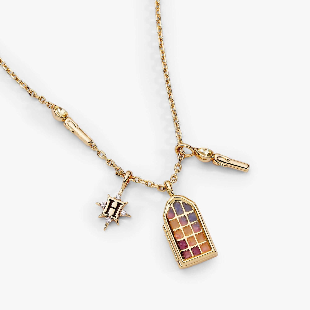 Harry Potter™ Hogwarts Great Hall Cluster Charm Necklace, Necklaces, $ 64.00, A Moment Of Now™