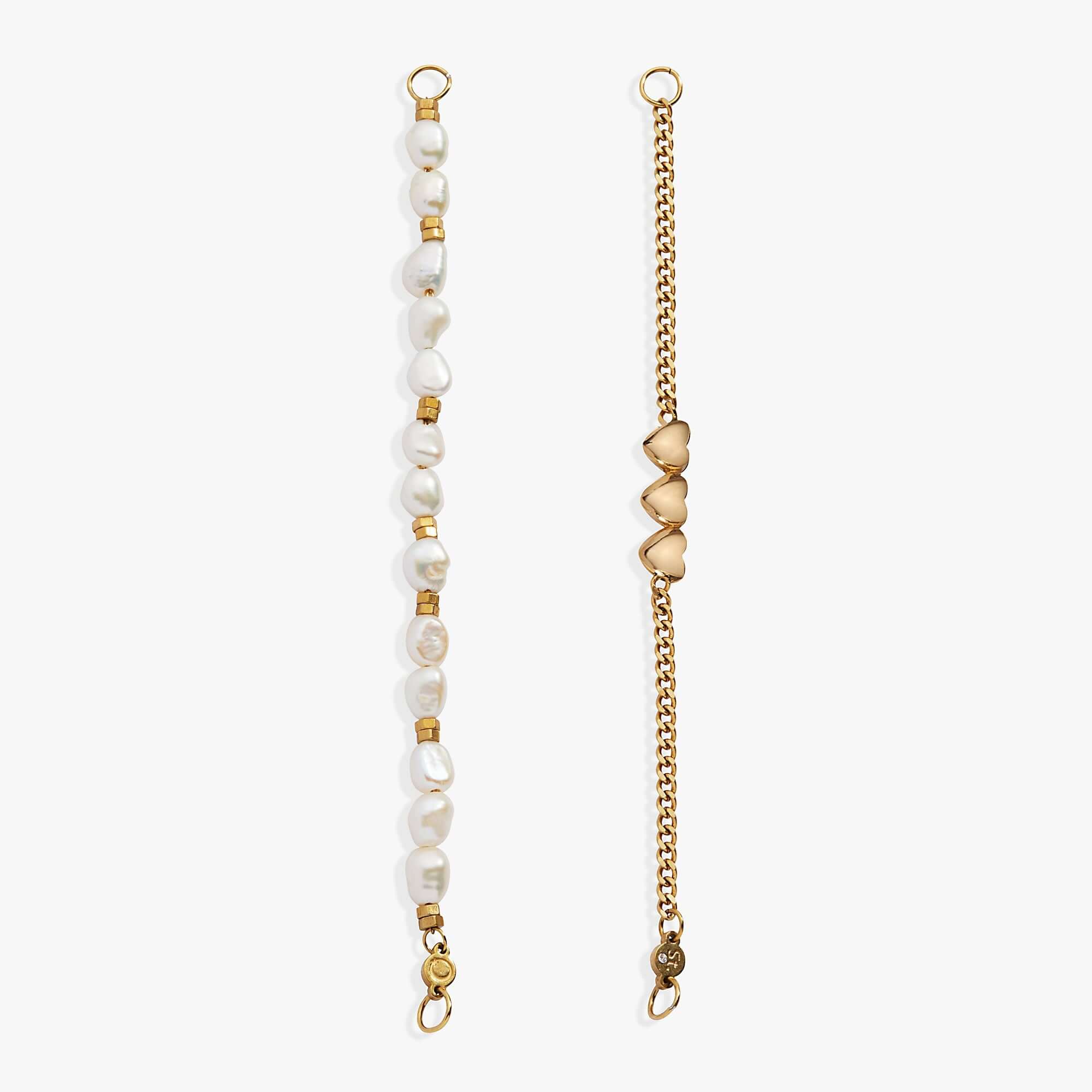 'Home Is Where The Heart Is' Pearl Stranded™ Bracelet Set, Bracelets, $ 58.00, A Moment Of Now™