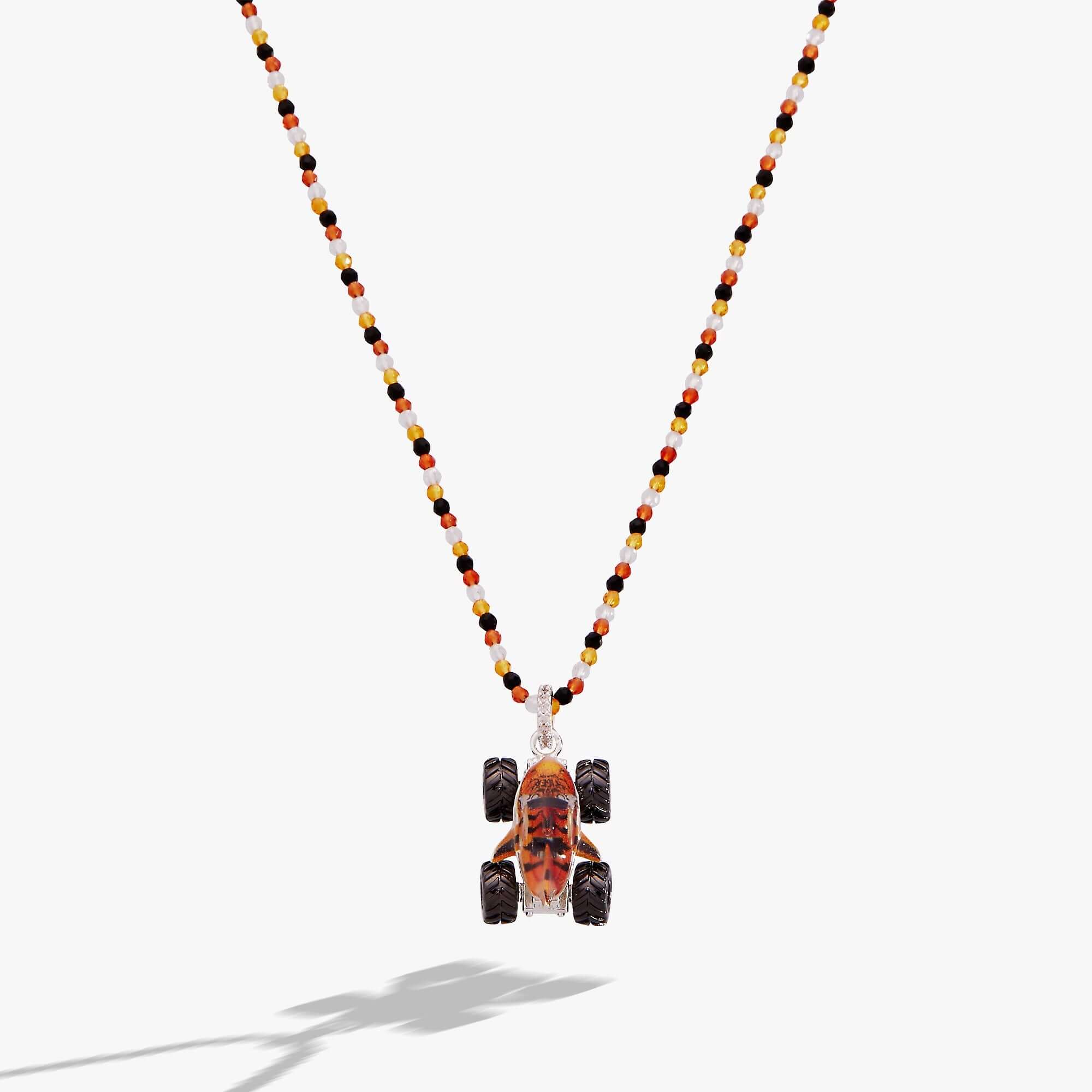 Hot Wheels™ Monster Truck Tiger Shark Pendant Necklace