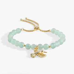Hummingbird Gemstone Bolo Bracelet, Bracelets, $ 38.00, A Moment Of Now™