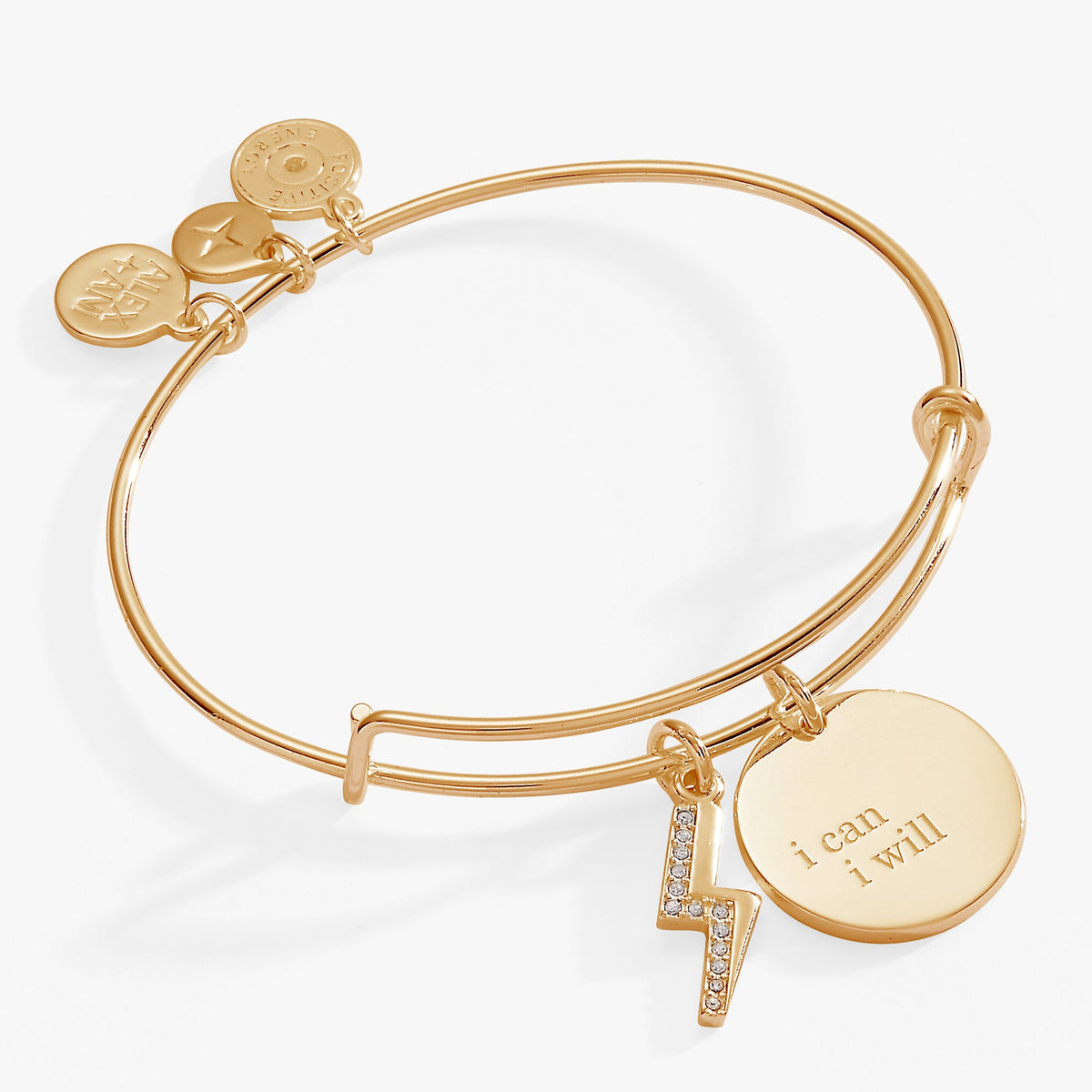 “I Can, I Will” Duo Charm Bangle, Bracelets, $ 34.00, A Moment Of Now™