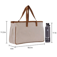 Kind Cotton Canvas Tote Weekender Bags