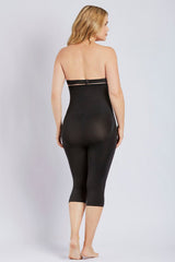 Black High Waist Capri Length Shapewear