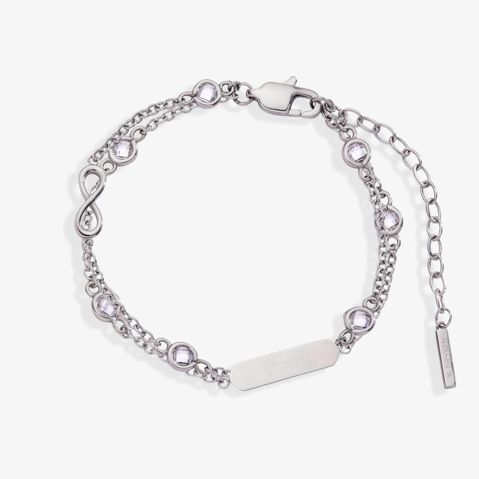 Infinity Chain Double Strand Bracelet, Bracelets, $ 38.00, A Moment Of Now™