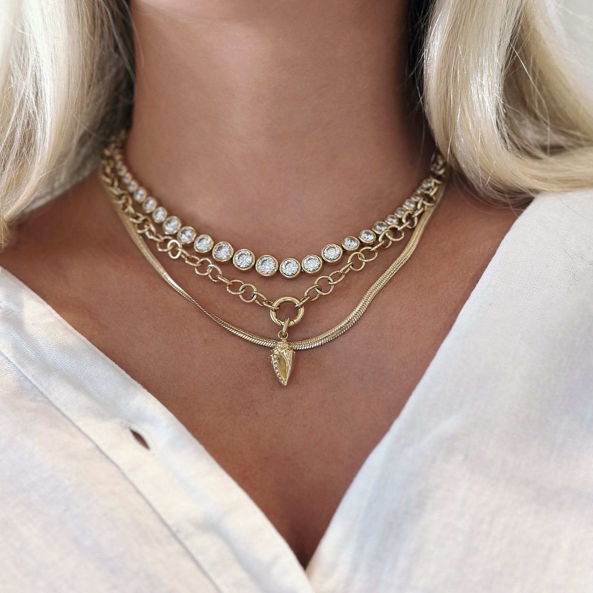 Y Necklace Interchangeable Base, Necklaces, $ 38.00, A Moment Of Now™
