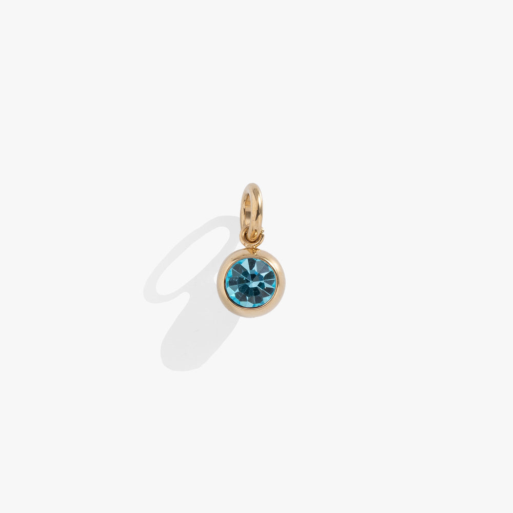 March Birthstone Interchangeable Charm, Charms & Pendants, $ 7.90, A Moment Of Now™