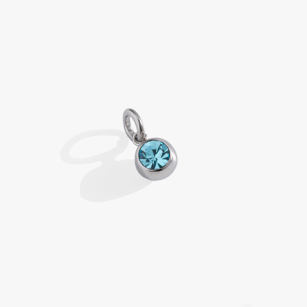 March Birthstone Interchangeable Charm, Charms & Pendants, $ 7.90, A Moment Of Now™