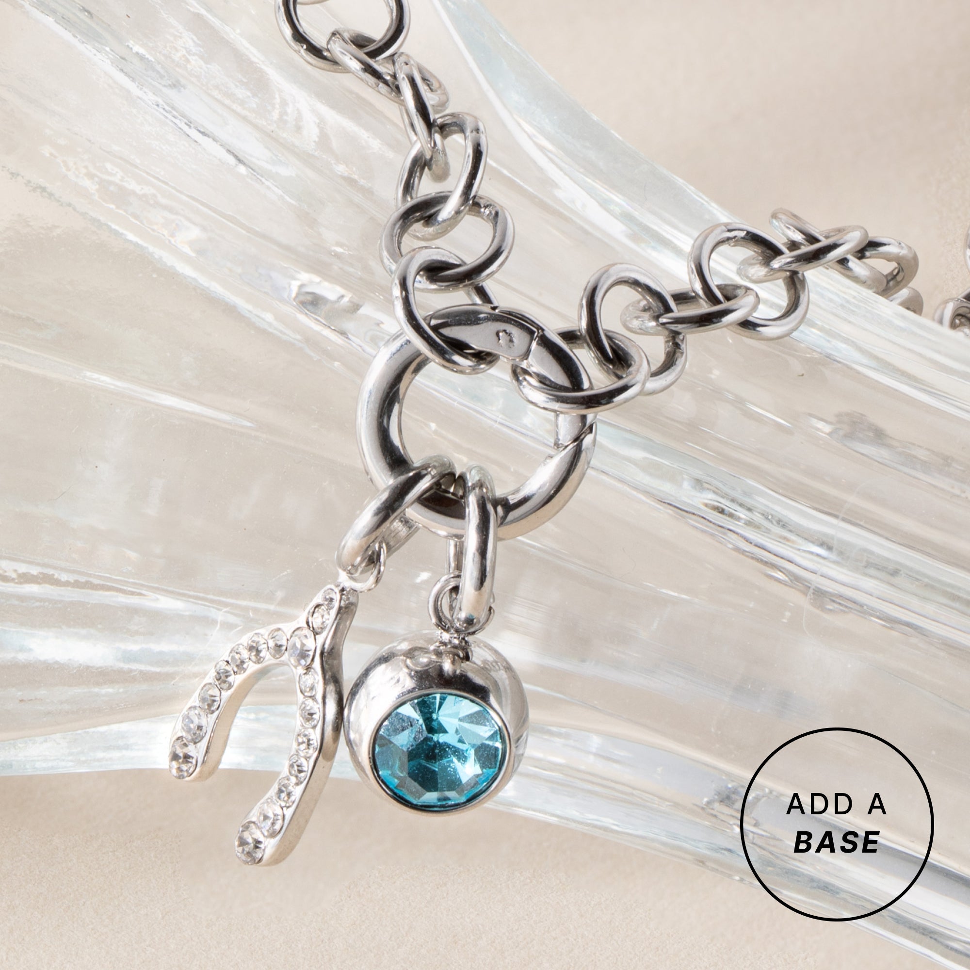 March Birthstone Interchangeable Charm, Charms & Pendants, $ 7.90, A Moment Of Now™