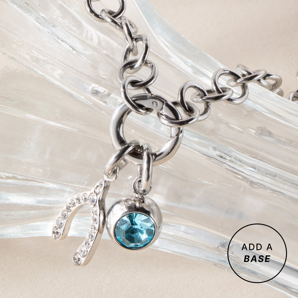 March Birthstone Interchangeable Charm, Charms & Pendants, $ 7.90, A Moment Of Now™