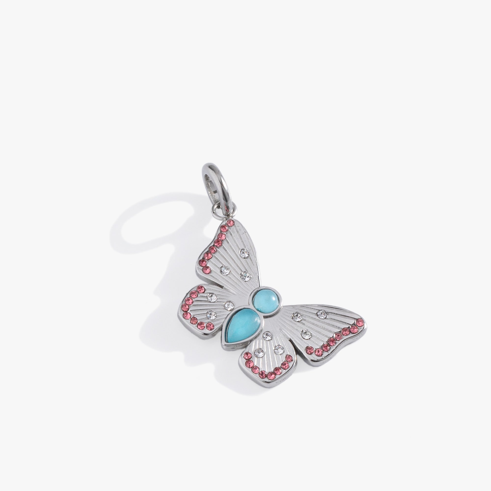 Gemstone Butterfly Interchangeable Charm, Charms & Pendants, $ 22.00, A Moment Of Now™