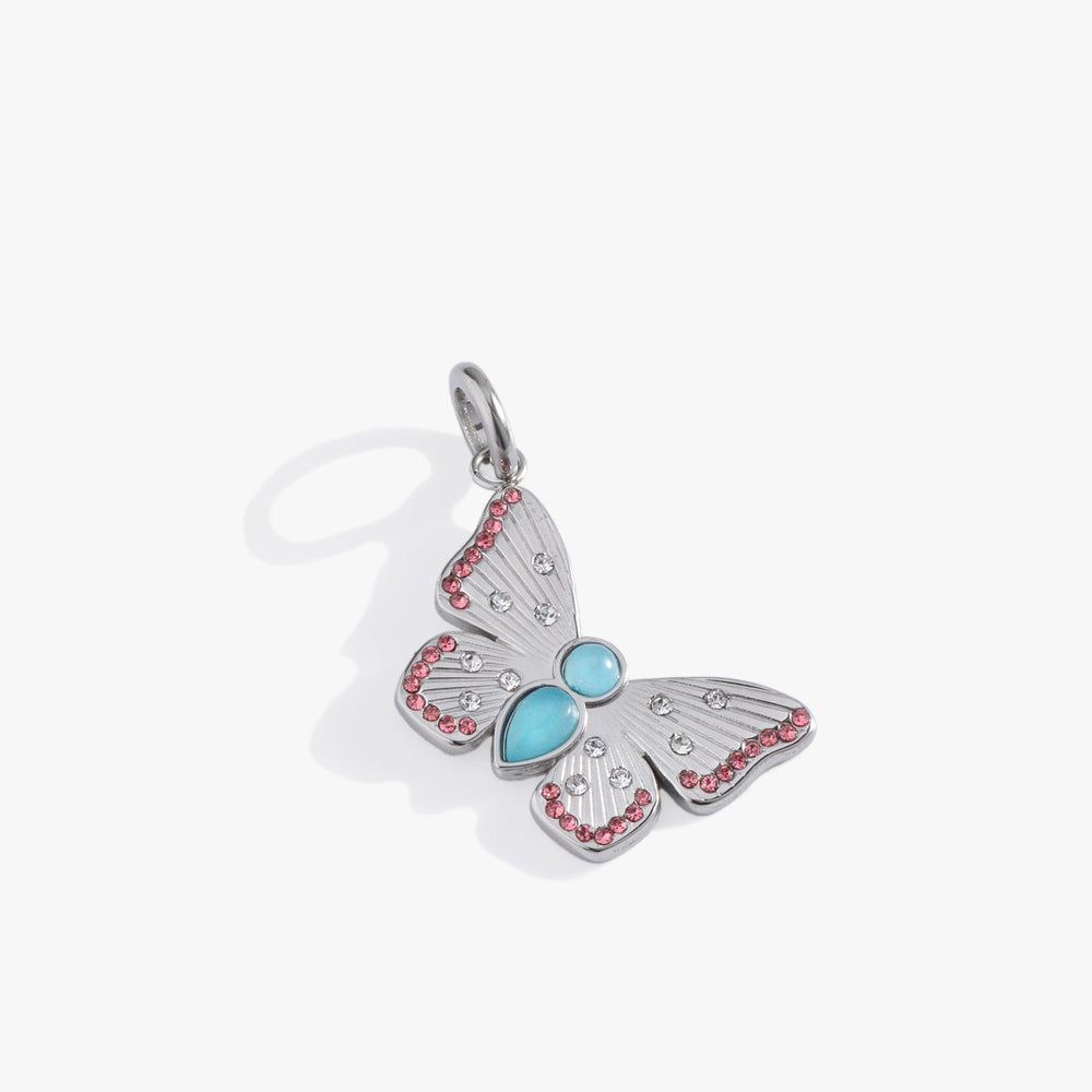 Gemstone Butterfly Interchangeable Charm, Charms & Pendants, $ 22.00, A Moment Of Now™