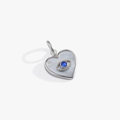 Evil Eye Heart Interchangeable Charm, Charms & Pendants, $ 18.00, A Moment Of Now™