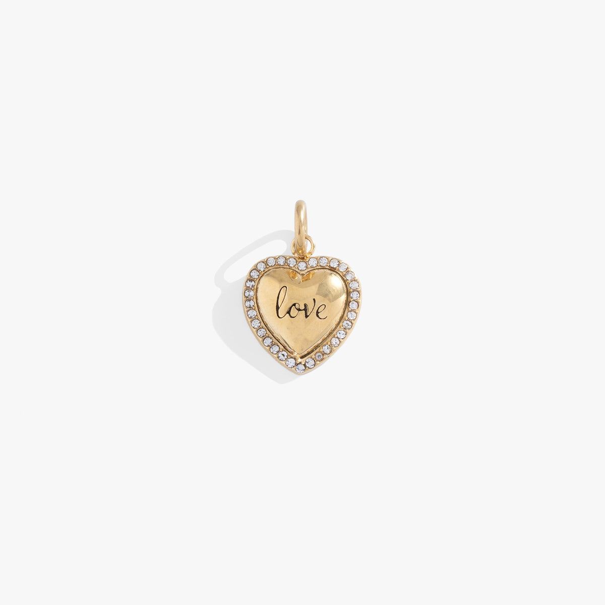 Love Pave Heart Interchangeable Charm, Charms & Pendants, $ 18.00, A Moment Of Now™