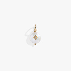 Pearl Interchangeable Charm, Charms & Pendants, $ 18.00, A Moment Of Now™