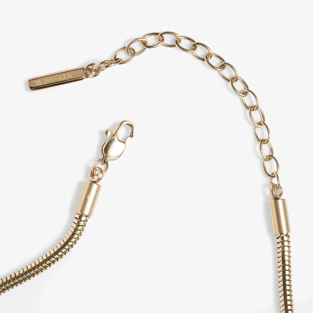 Round Herringbone Charm & Layering Necklace, Necklaces, $ 38.00, A Moment Of Now™