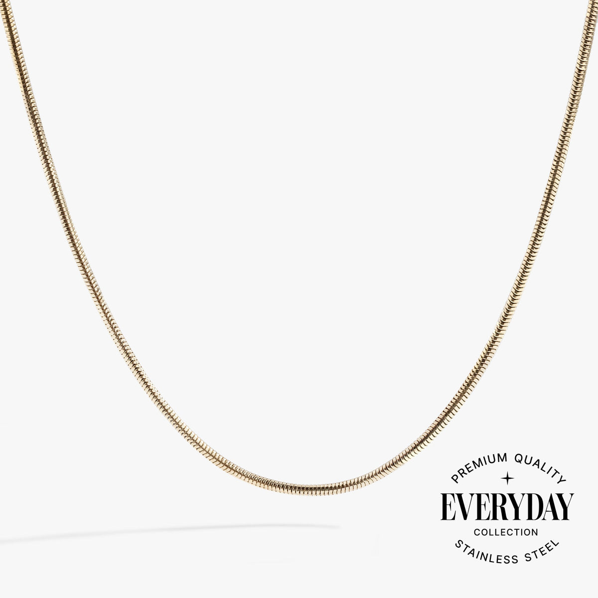 Round Herringbone Charm & Layering Necklace, Necklaces, $ 38.00, A Moment Of Now™