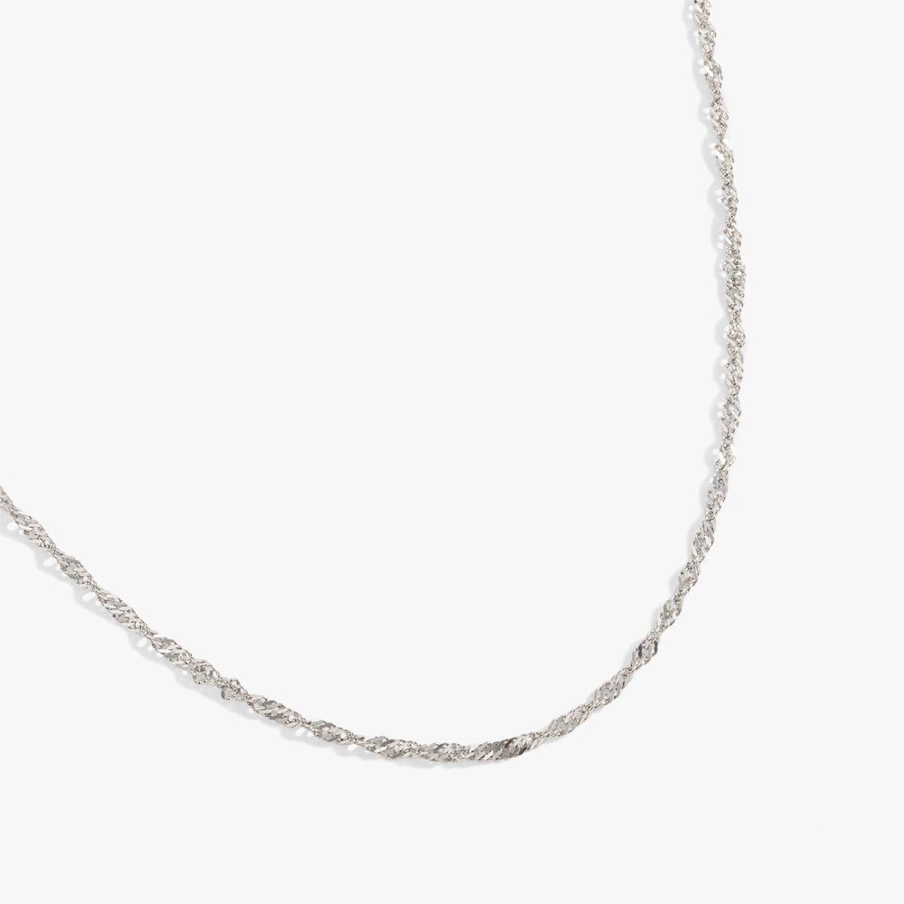 Singapore Chain Charm & Layering Necklace, Necklaces, $ 38.00, A Moment Of Now™