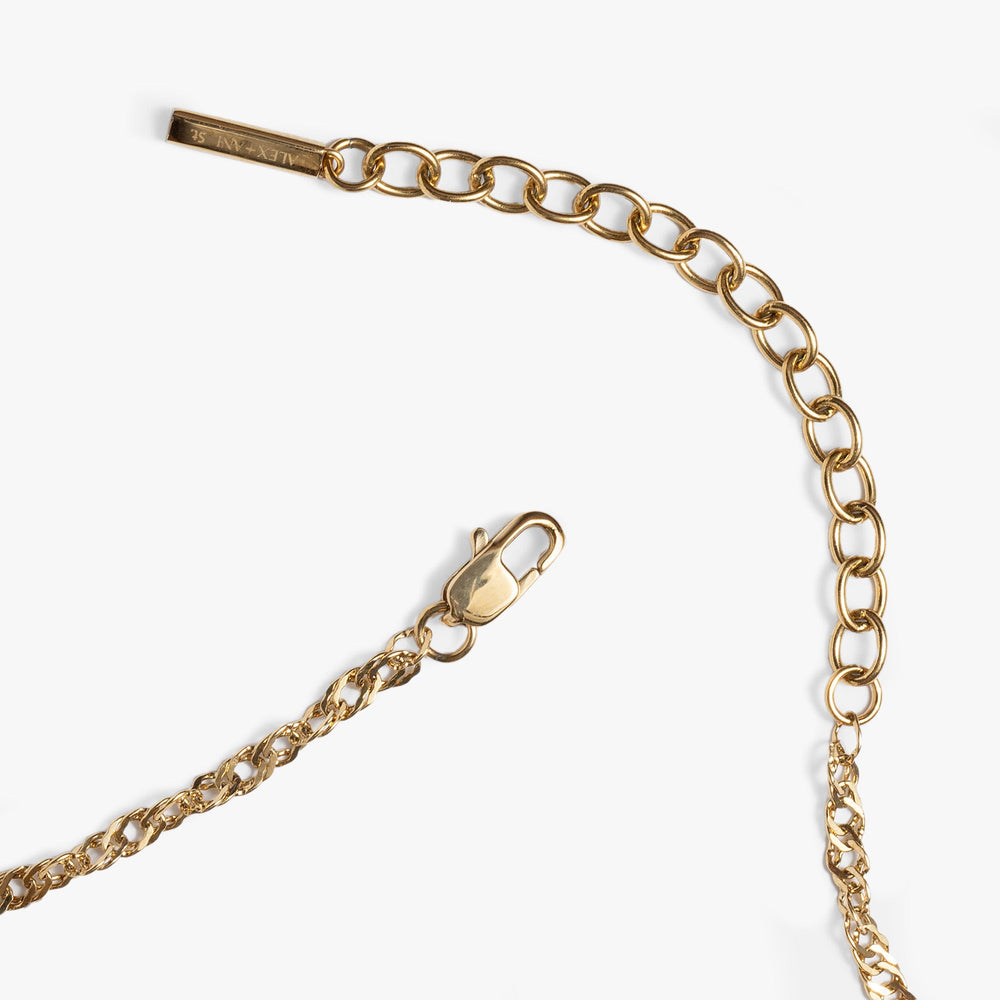 Singapore Chain Charm & Layering Necklace, Necklaces, $ 38.00, A Moment Of Now™