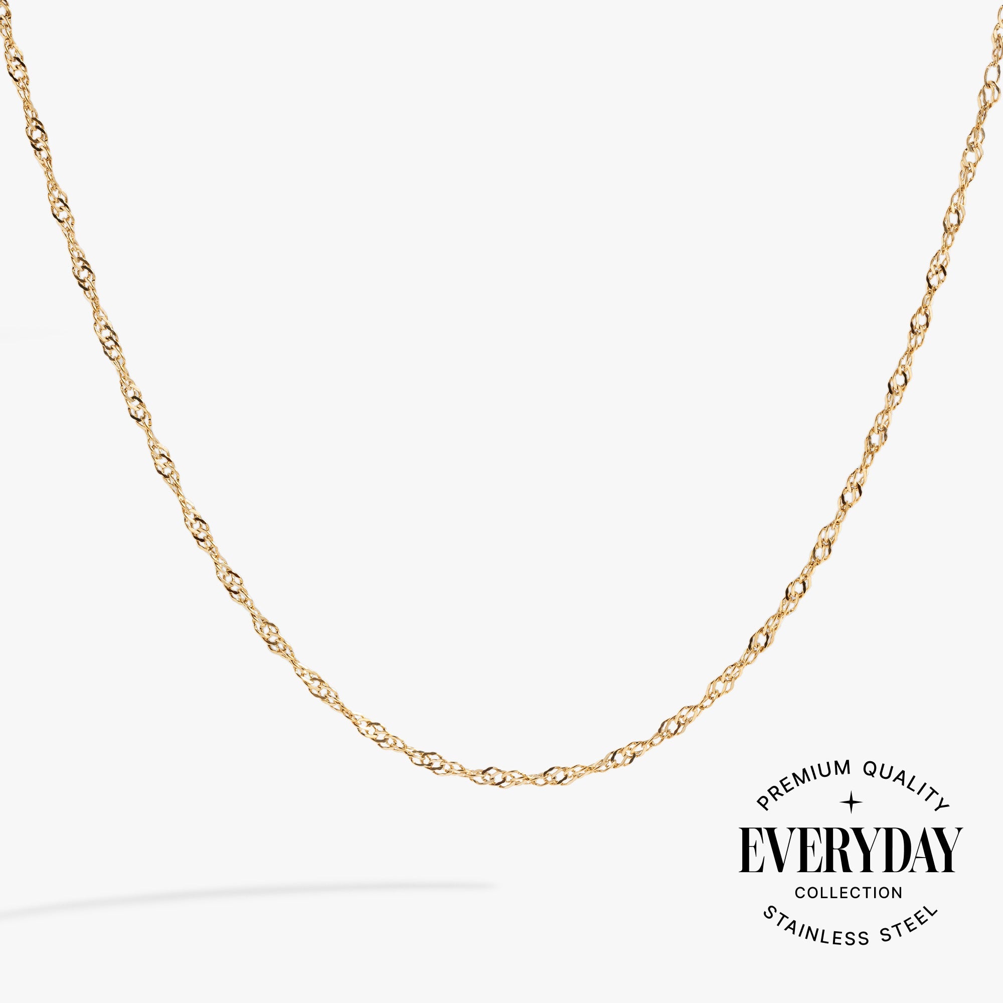 Singapore Chain Charm & Layering Necklace, Necklaces, $ 38.00, A Moment Of Now™