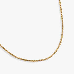Wheat Chain Charm & Layering Necklace, Necklaces, $ 38.00, A Moment Of Now™
