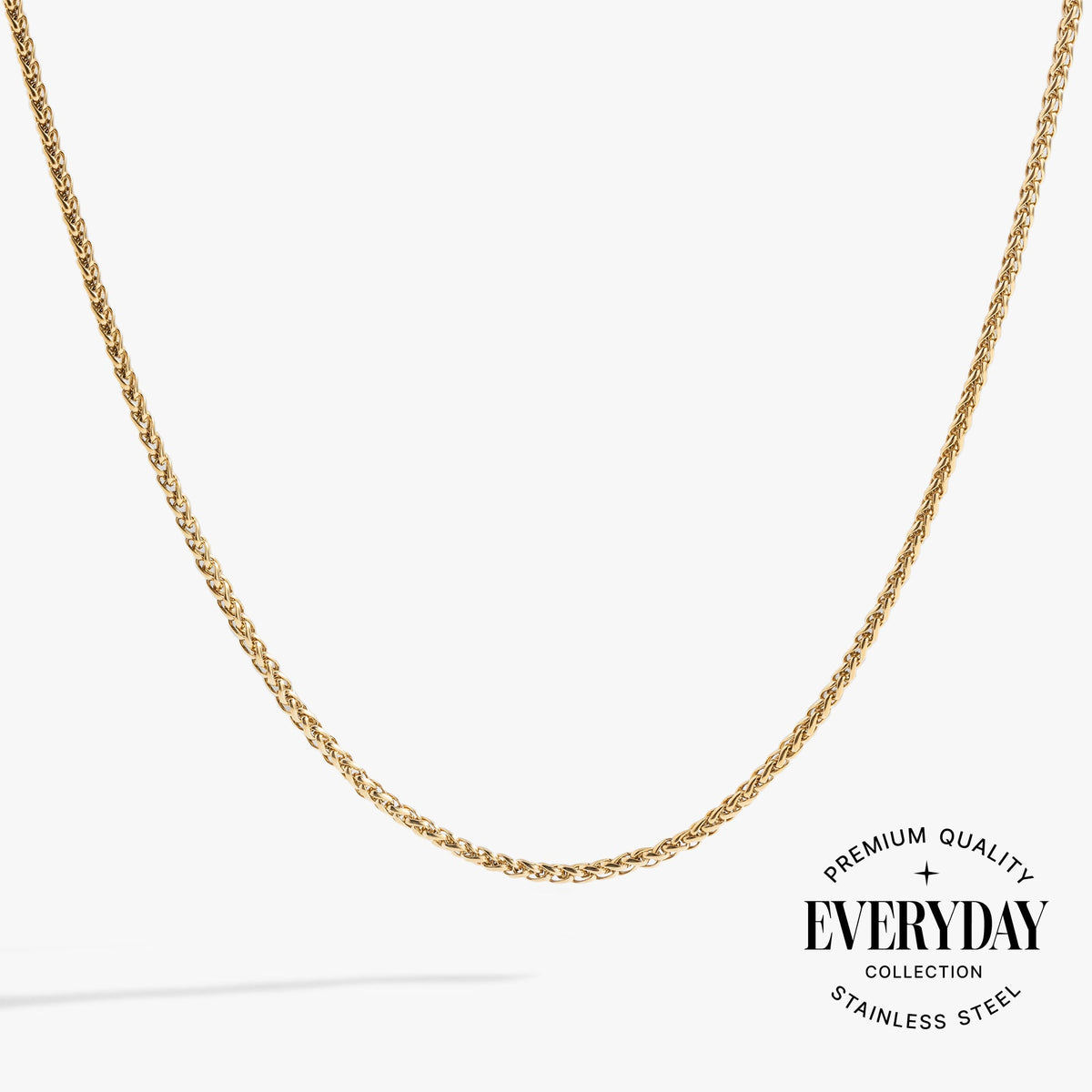 Wheat Chain Charm & Layering Necklace, Necklaces, $ 38.00, A Moment Of Now™