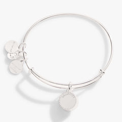 January Birthstone Charm Bangle, Scarlet, Bracelets, $ 28.00, A Moment Of Now™