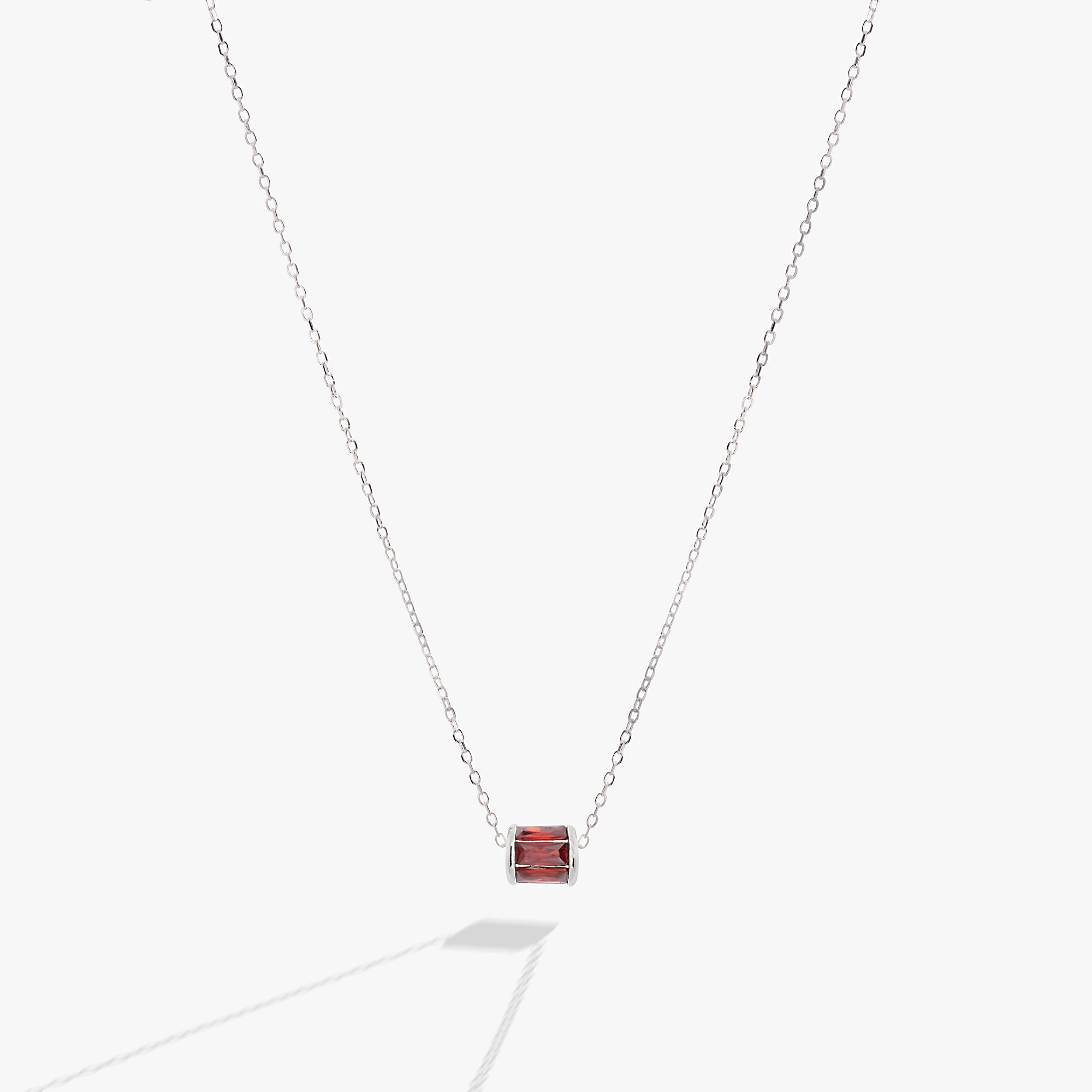 January Birthstone Precious Pendant Necklace, Necklaces, $ 88.00, A Moment Of Now™