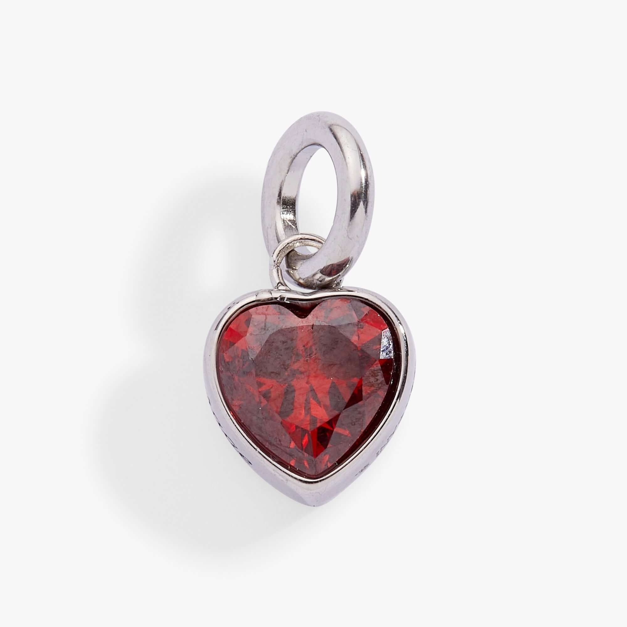 January 'Courage' Heart Birthstone Charm, Charms & Pendants, $ 16.00, A Moment Of Now™