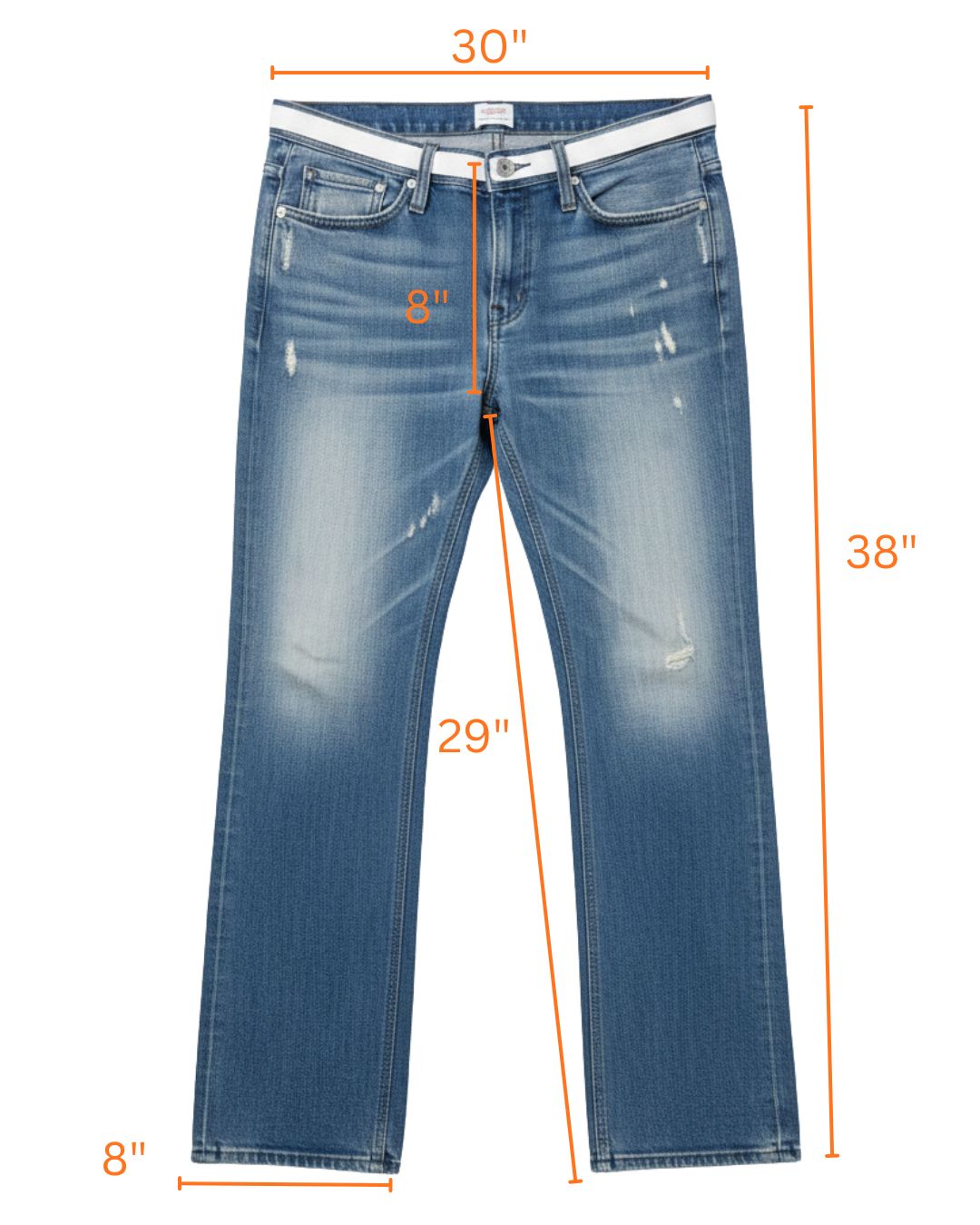 Super Cool Distressed "Some Special" Jeans by Discovered Denim