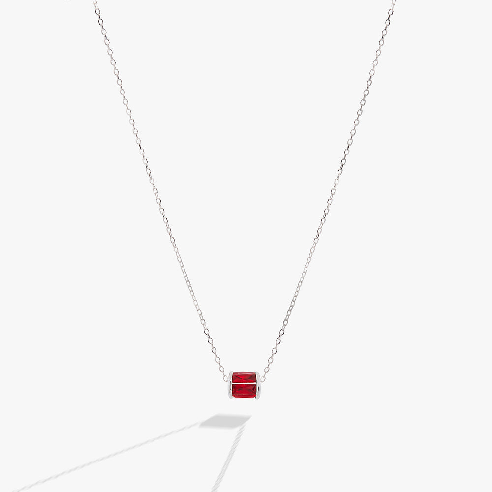 July Birthstone Precious Pendant Necklace, Necklaces, $ 88.00, A Moment Of Now™