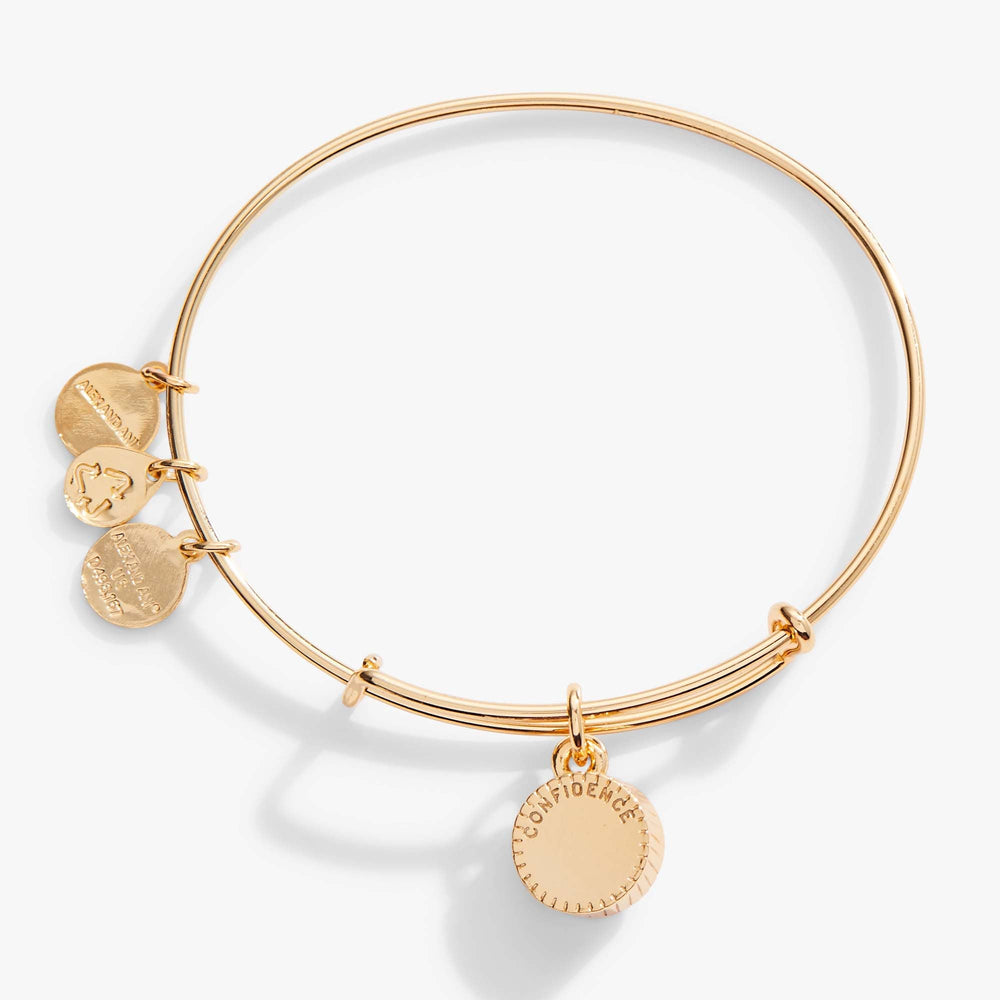 June Birthstone Charm Bangle, Light Amethyst, Bracelets, $ 28.00, A Moment Of Now™