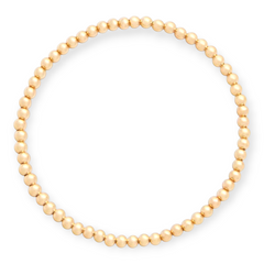 Juno Bracelet 3mm | 14K Gold Filled Beaded Stretch, Bracelets, $ 52.00, A Moment Of Now™