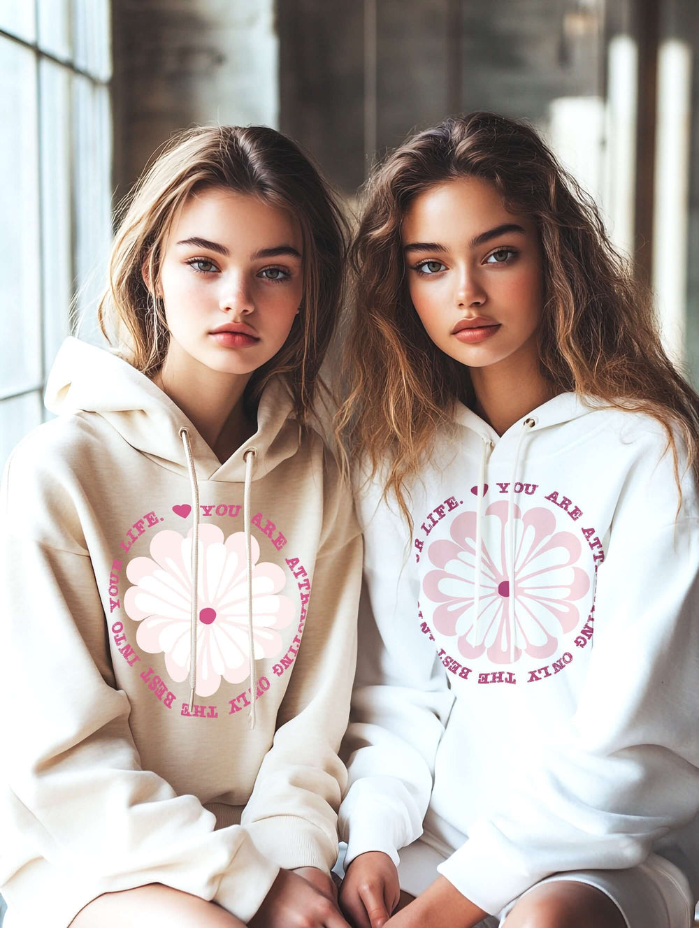 You Are Attracting Only The Best Into Your Life Unisex Hoodie, Hoodie, $ 46.00, A Moment Of Now™