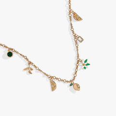 Lemon Multi-Charm Necklace, Necklaces, $ 28.90, A Moment Of Now™