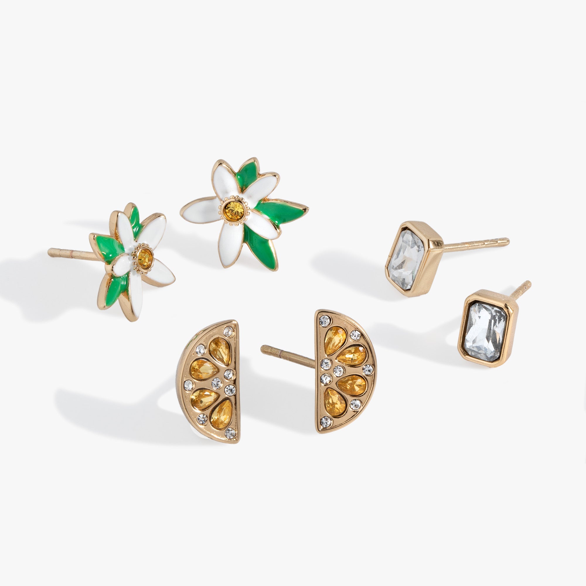 Lemon Earring Set of 3, Earrings, $ 23.90, A Moment Of Now™