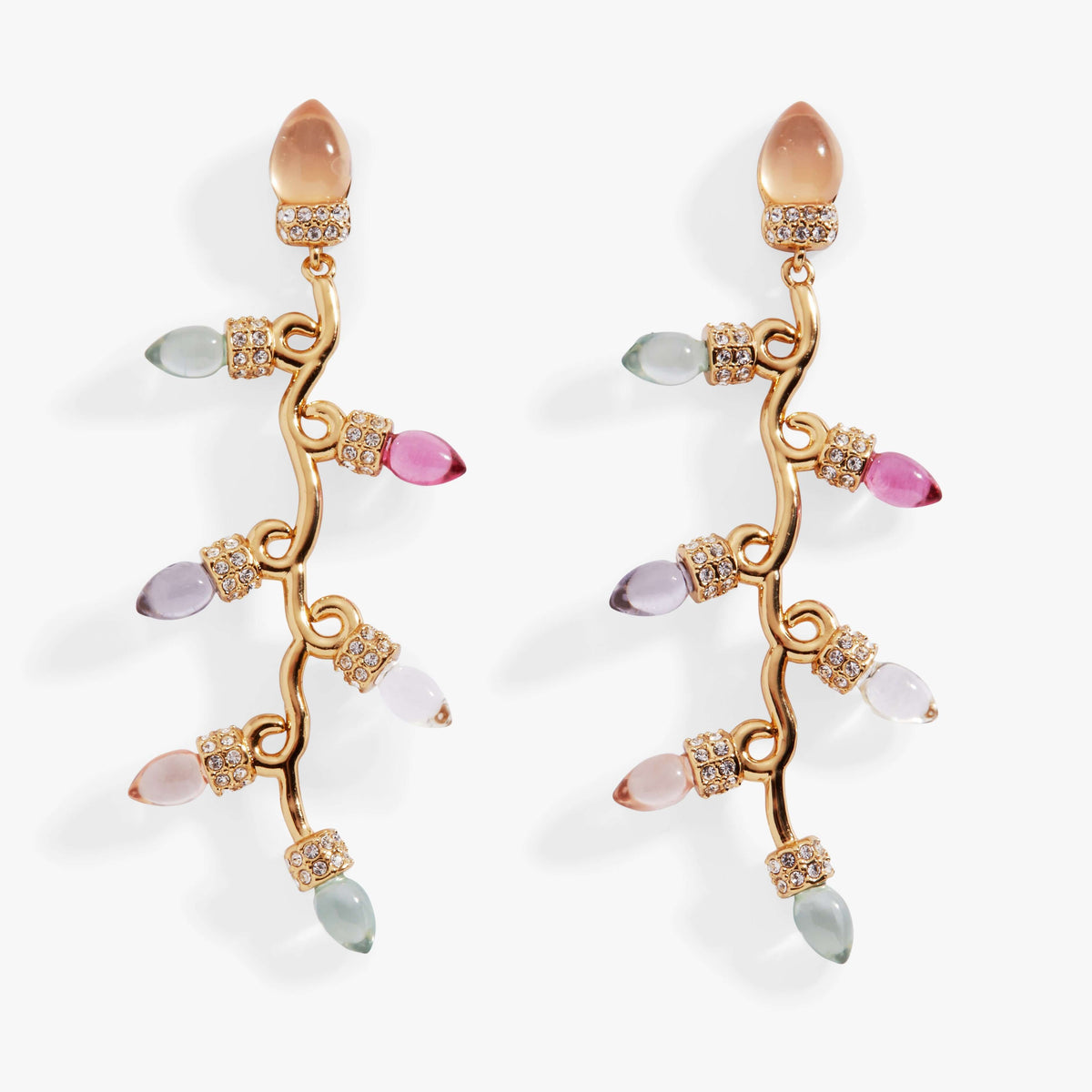 Christmas Muted Light Bulb Earrings, Earrings, $ 38.00, A Moment Of Now™