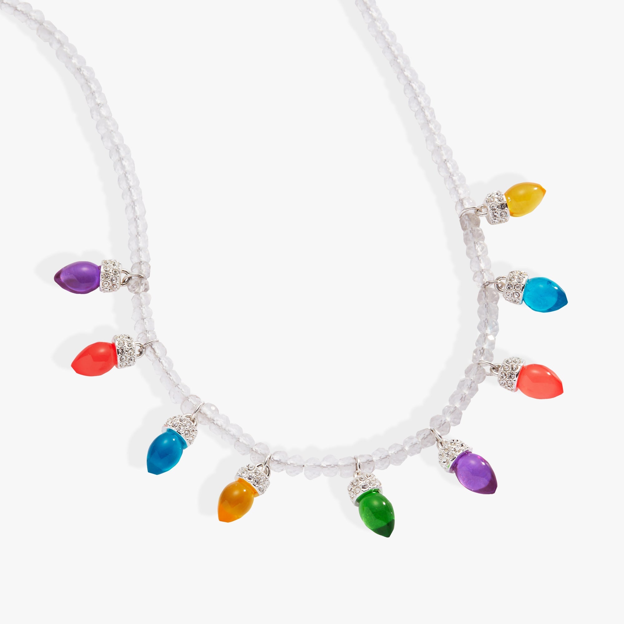Christmas Light Bulb Necklace, Necklaces, $ 48.00, A Moment Of Now™