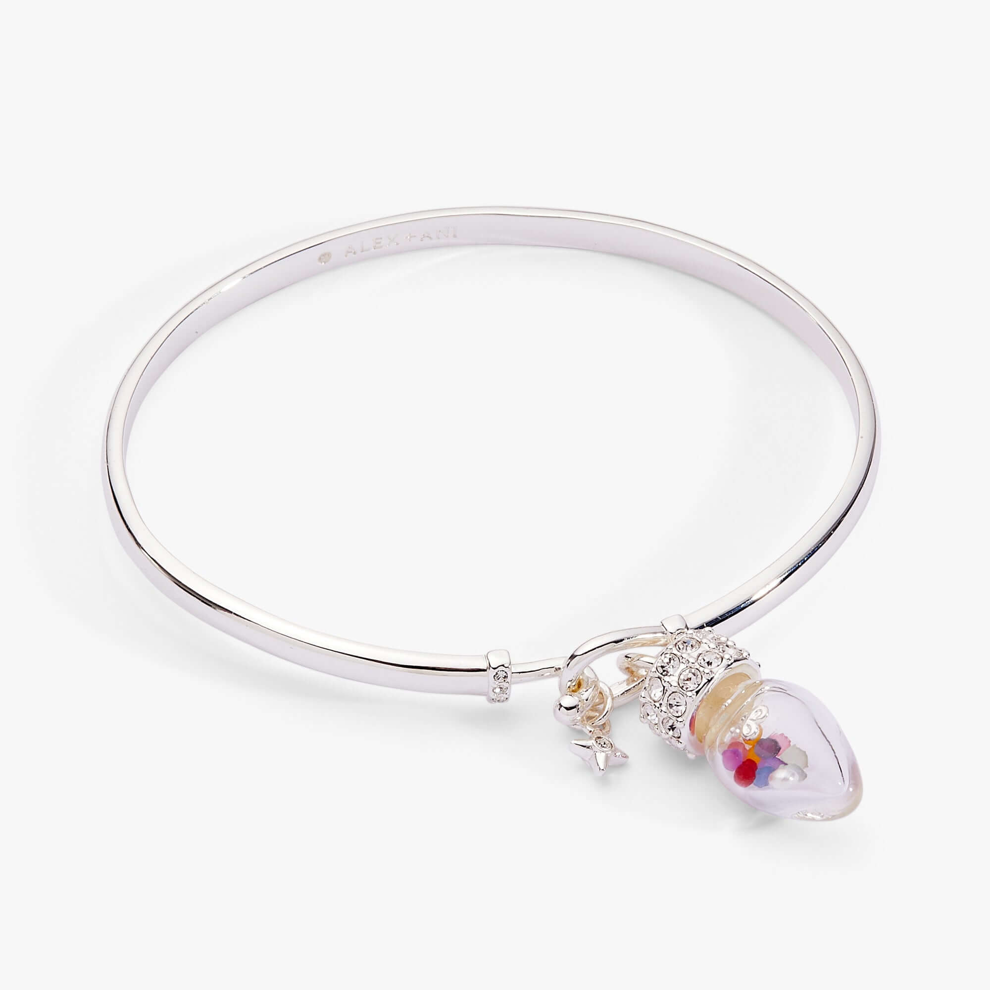 Christmas Light Bulb Shaker Tension Cuff, Bracelets, $ 38.00, A Moment Of Now™