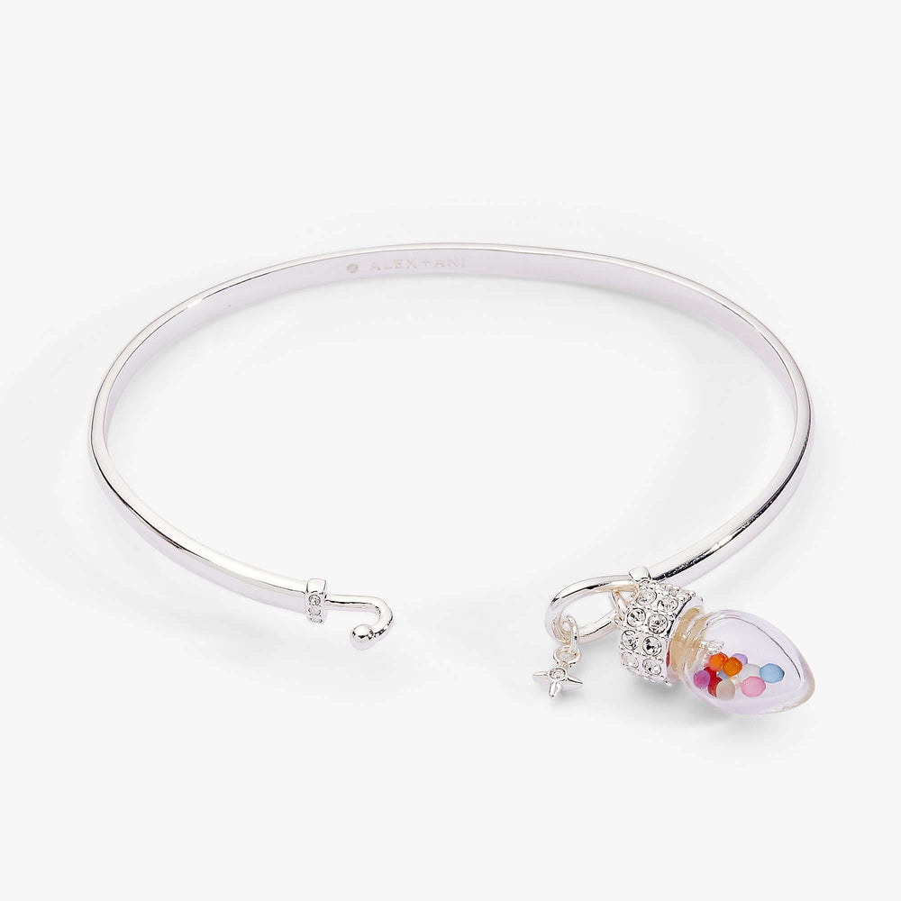 Christmas Light Bulb Shaker Tension Cuff, Bracelets, $ 38.00, A Moment Of Now™
