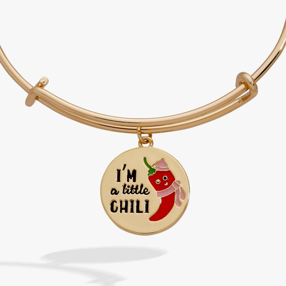 ‘I’m a Little Chili’ Charm Bangle, Bracelets, $ 28.00, A Moment Of Now™