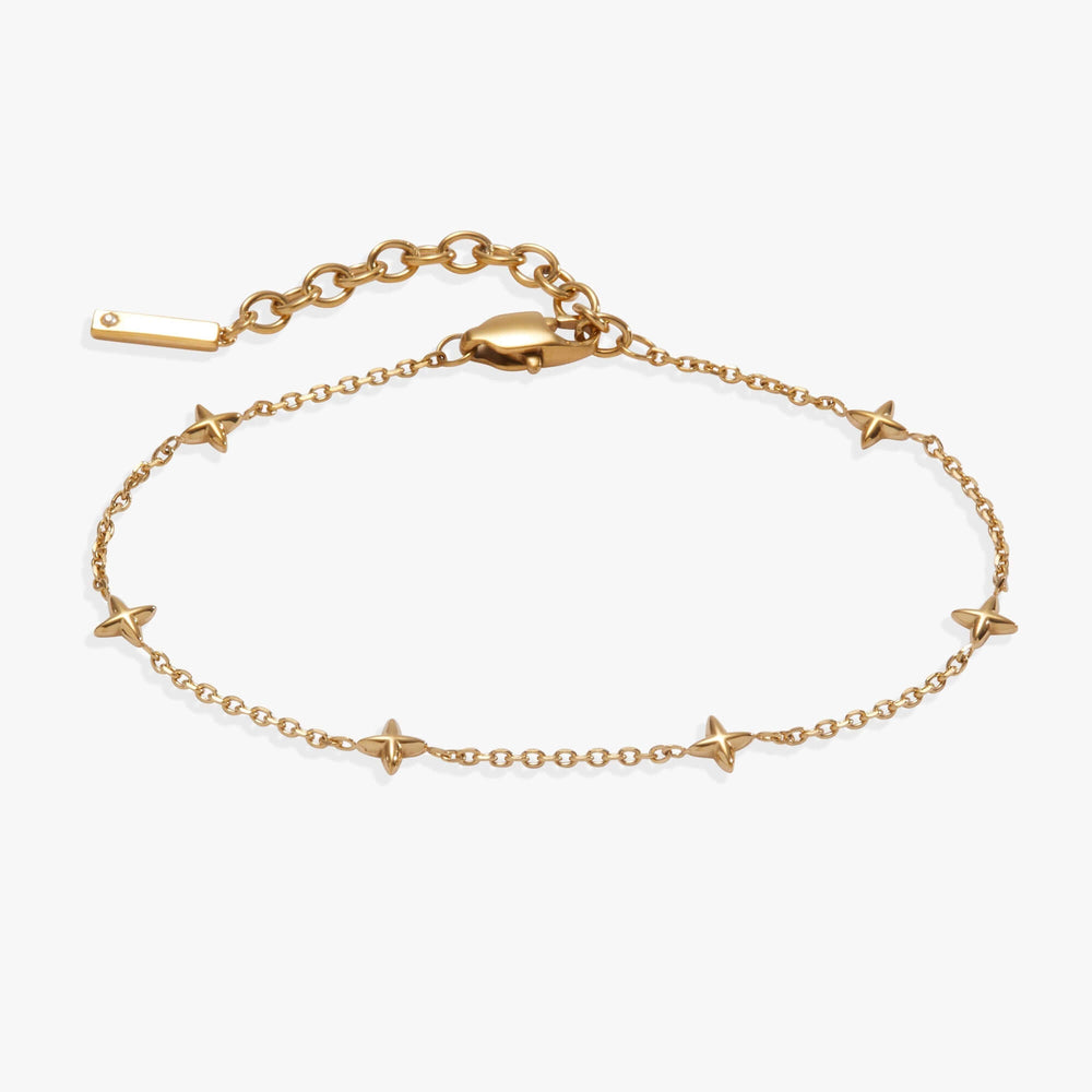 Star Chain Bracelet, Bracelets, $ 13.90, A Moment Of Now™