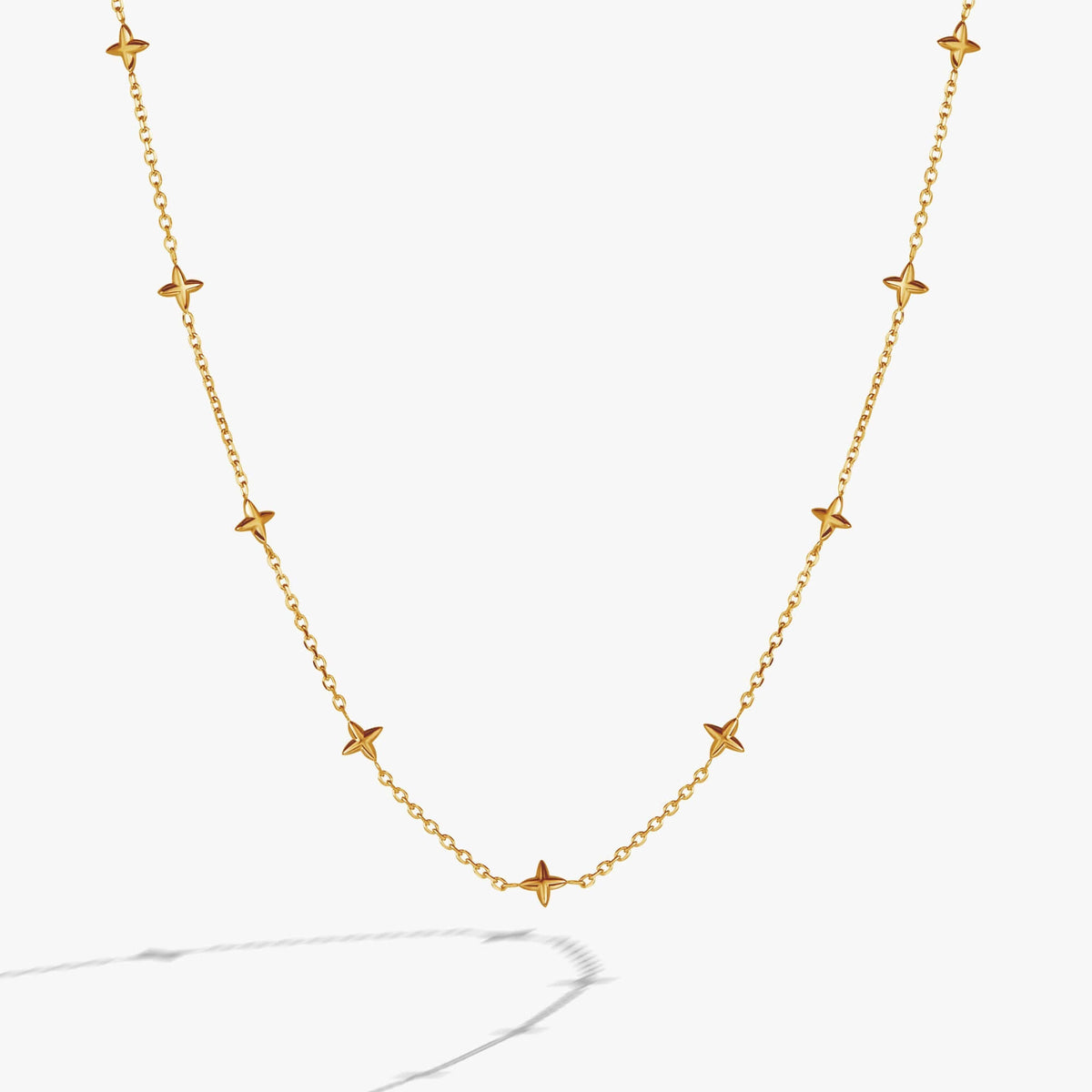 Star Chain Necklace, Necklaces, $ 18.90, A Moment Of Now™