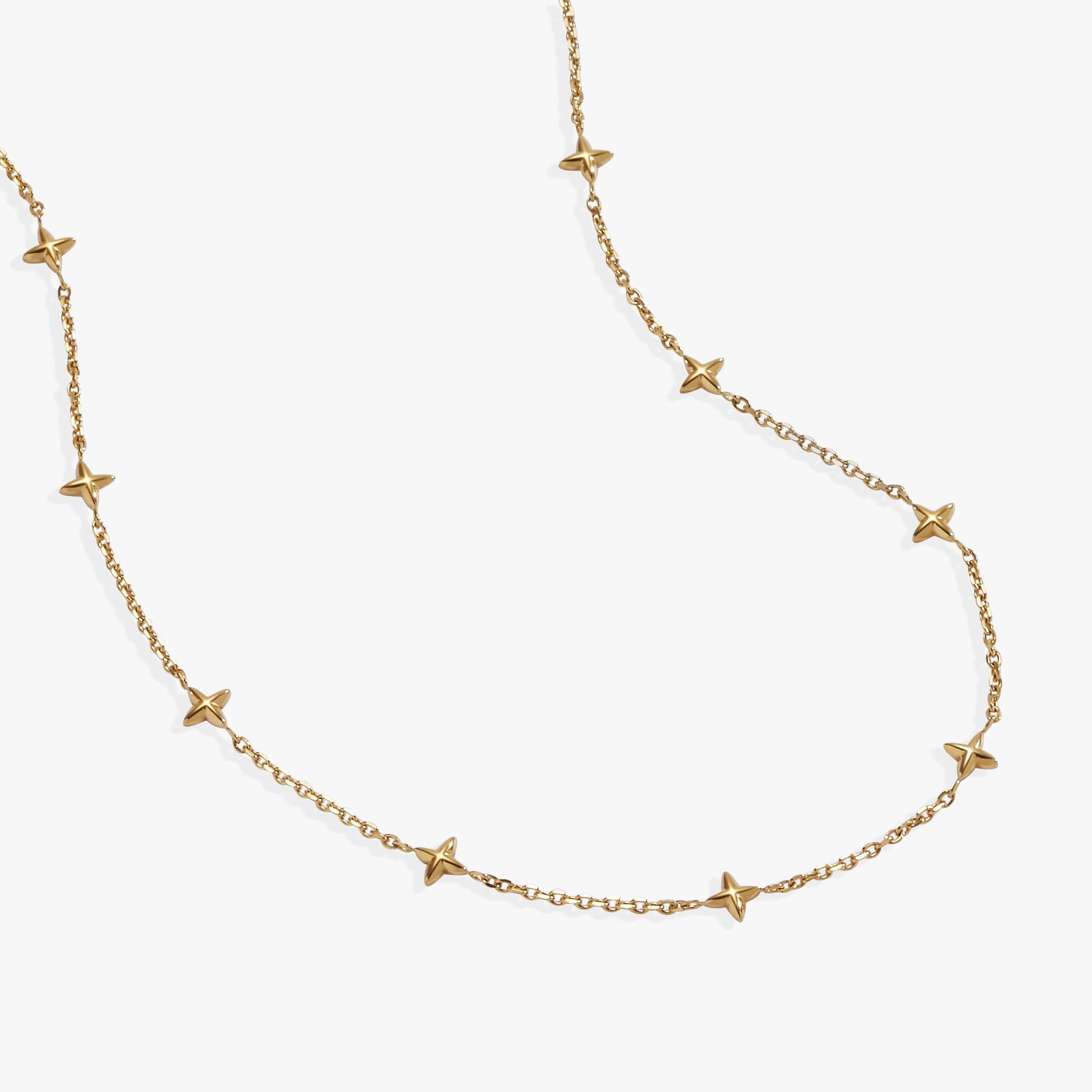 Star Chain Necklace, Necklaces, $ 18.90, A Moment Of Now™
