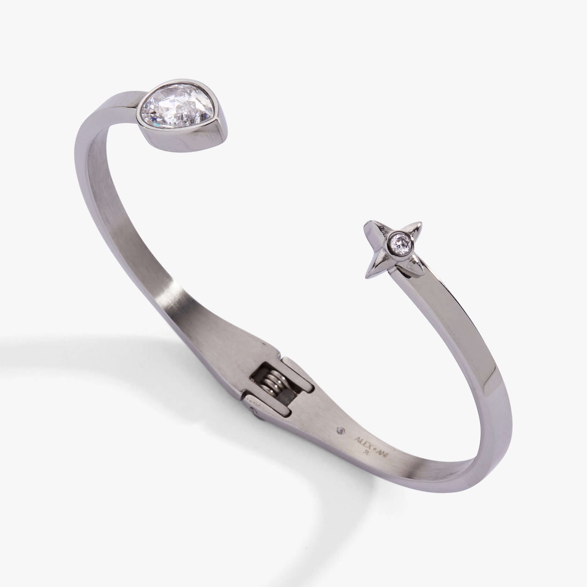 Crystal Teardrop and Star Cuff Bracelet, Bracelets, $ 23.90, A Moment Of Now™