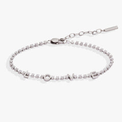 “Love” Crystal Tennis Bracelet, Bracelets, $ 18.90, A Moment Of Now™