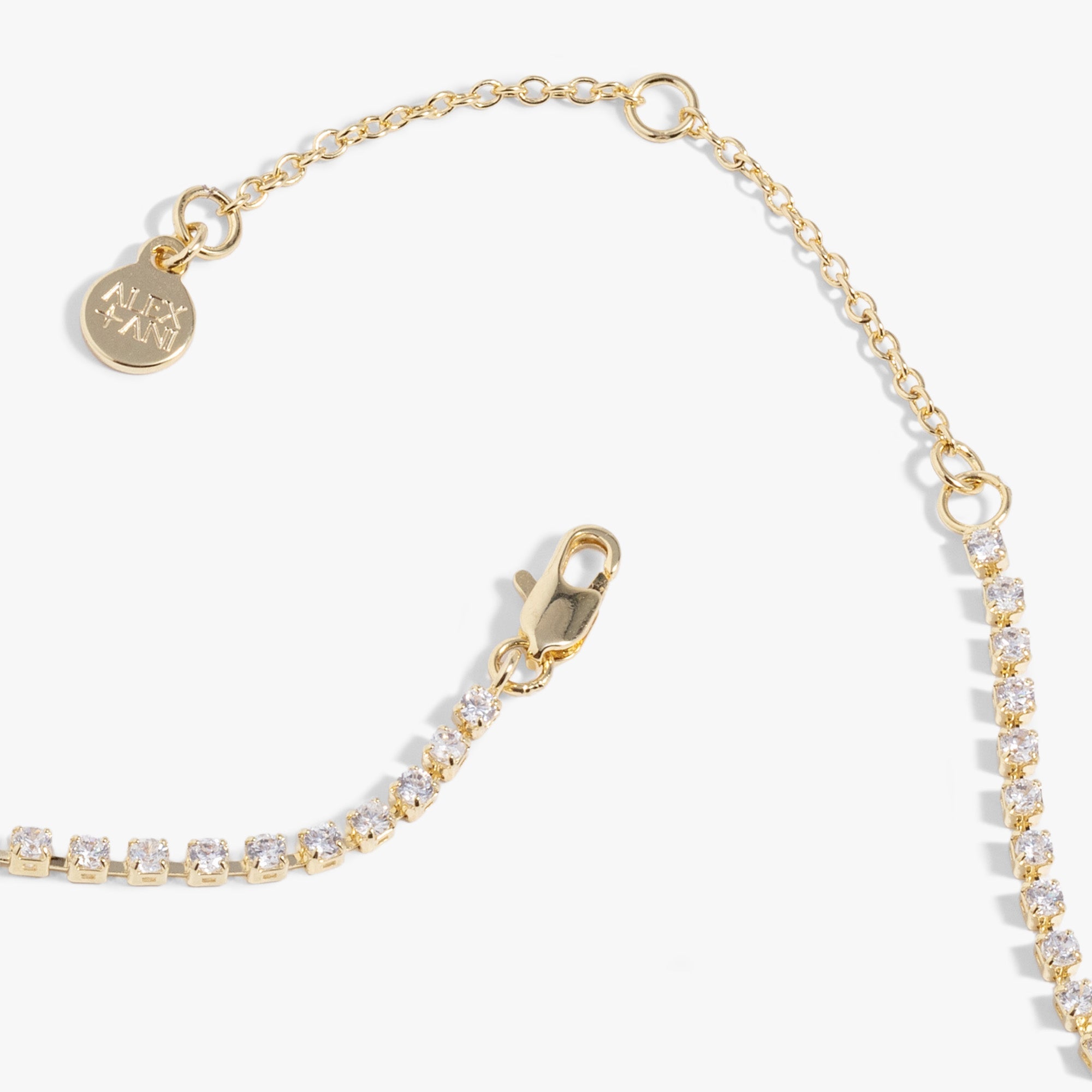 "Love" Crystal Tennis Necklace, Necklaces, $ 23.90, A Moment Of Now™