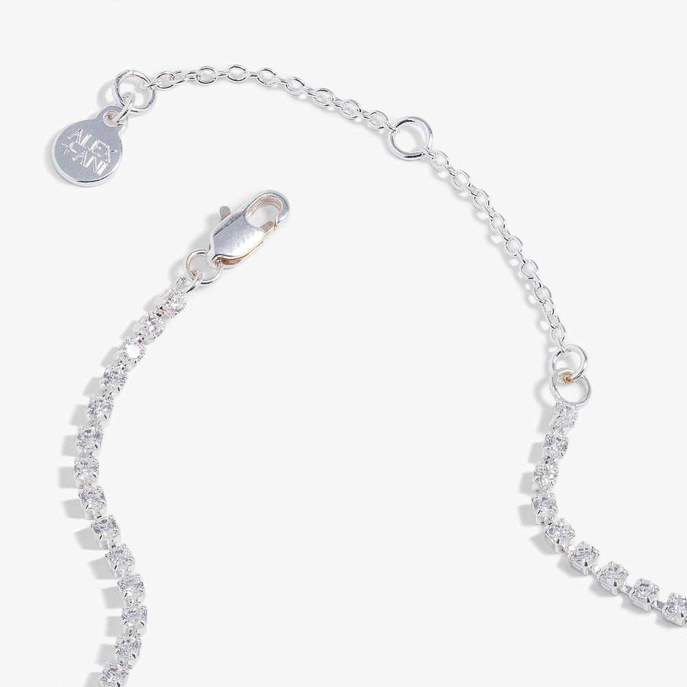 "Love" Crystal Tennis Necklace, Necklaces, $ 23.90, A Moment Of Now™