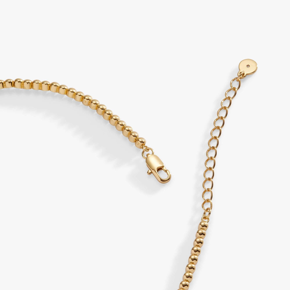 Love and Luck Tennis Necklace, Necklaces, $ 68.00, A Moment Of Now™