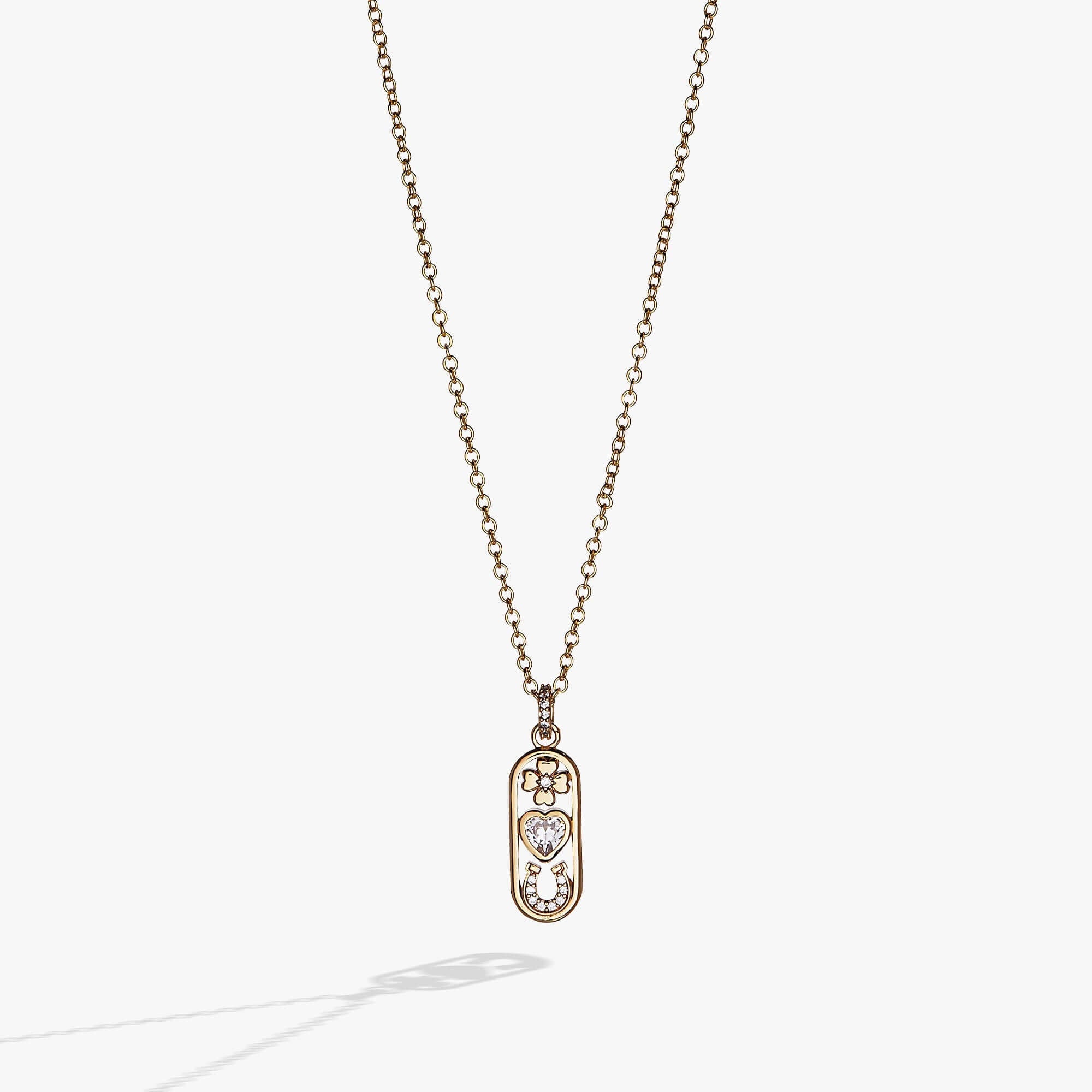 Love and Luck Pendant Necklace, Necklaces, $ 38.00, A Moment Of Now™