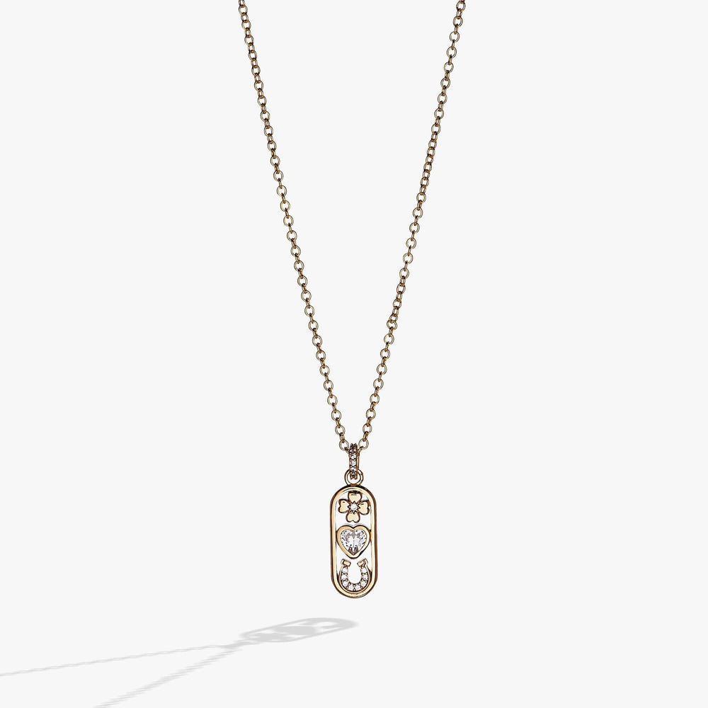 Love and Luck Pendant Necklace, Necklaces, $ 38.00, A Moment Of Now™